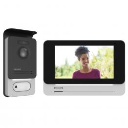 Videocitofono Philips WelcomeEye Touch - Schermo Touch screen 7" a 2 fili con accesso RFID
