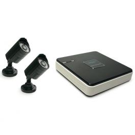 Kit videosorveglianza DVR IP con HDD integrato